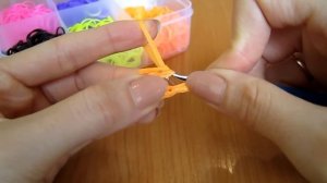Фигурки из резинок АПЕЛЬСИН. Как плести фигурки из резинок БЕЗ СТАНКА