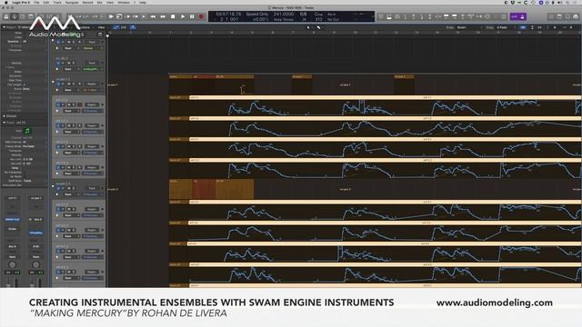 Creating ensembles with SWAM instruments. "Making Mercury", a walkthrough by Rohan De Livera смотреть онлайн