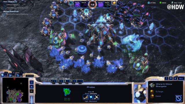 STARCRAFT 2 LEGACY OF THE VOID - INTO THE VOID - BRUTAL - BONUS OBJECTIVES - 4K смотреть онлайн