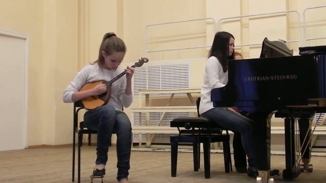 ансамбль Эвелина Попова - Дарья Ерёмина А. Марчелло "Скерцандо" смотреть онлайн