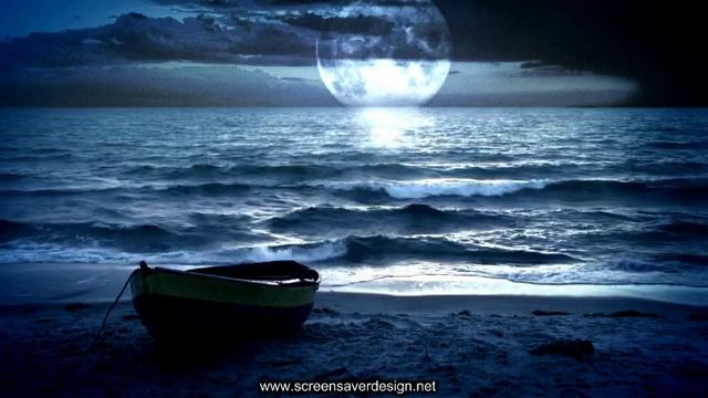 Море, шум волны, закат - Nature Relax Screensaver, Sunset смотреть онлайн