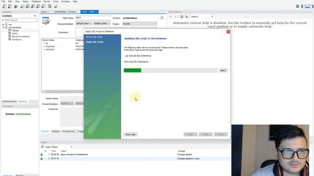 УРОК 4. Создаем базу данных MySQL и таблицу | Нагрузочное тестирование смотреть онлайн