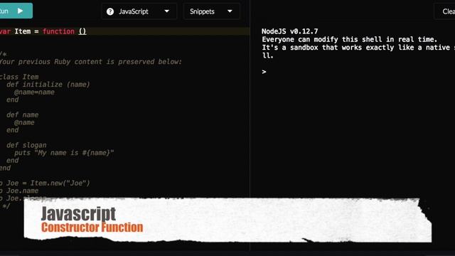 Javascript vs Ruby смотреть онлайн
