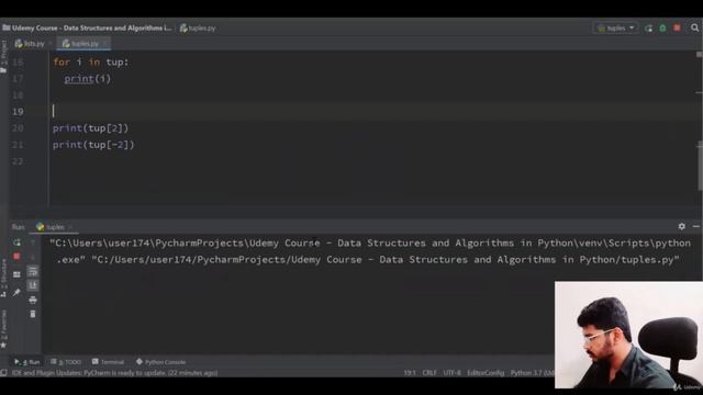 Indexing on a Python Tuple || Python Tuple || Python Data Structures - Part 9 смотреть онлайн