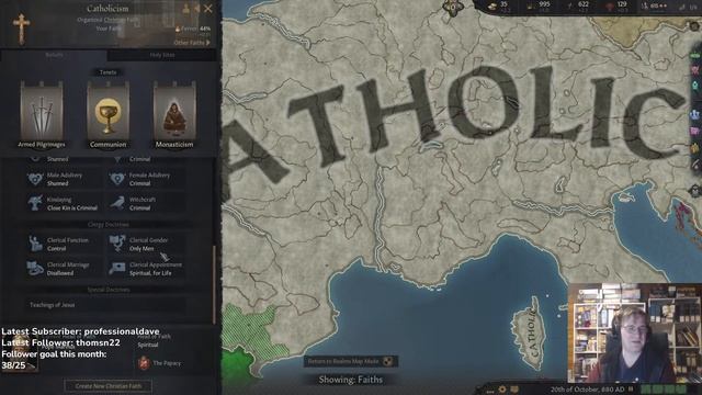 Crusader Kings III - Session 1 - New Dynasty смотреть онлайн