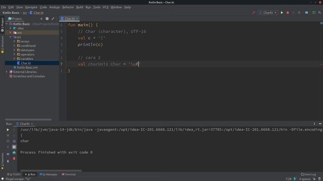Ngulik Kotlin (Basic) #4 - Tipe Data Character смотреть онлайн