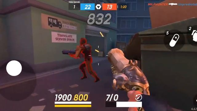 Guns of Boom Bounty Hunt Cyber Fall on New Asia Fusion map on Note 9 смотреть онлайн