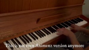 Unravel Animenz Ver. - Tokyo ghoul piano cover