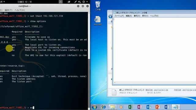 Exploit CVE-2017-11882 смотреть онлайн
