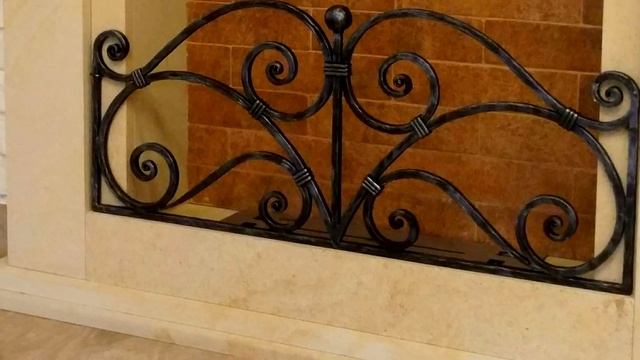 Кованая каминная решетка экран смотреть онлайн
