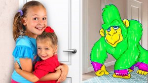 Трехмаркерное испытание с Майей и Машей! ️