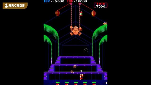 Donkey Kong 3 (1983) NES vs GBA vs Arcade vs 3D (Which One is Better?) смотреть онлайн