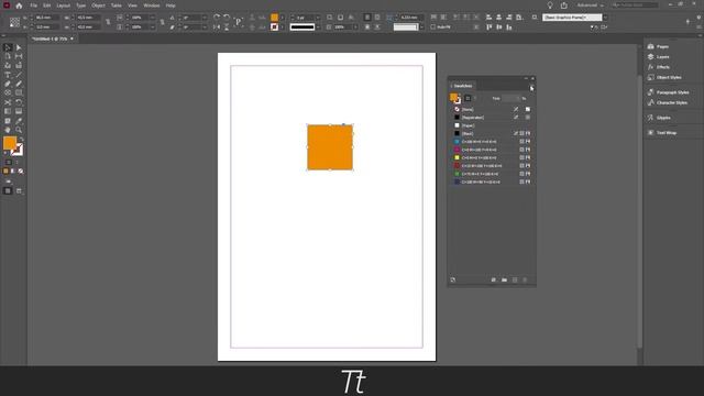 How to Add a Color Swatch in Adobe InDesign CC смотреть онлайн