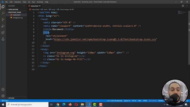 Bootstrap 5 Detaylı Icon Kullanımı - FontAwesome Icon & Bootstrap Icon Karşılaştırması смотреть онлайн