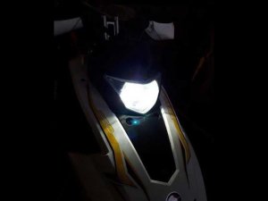 как сделать свет с лампой H4 на Stels kapitan