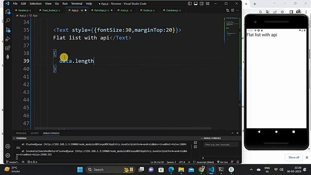 Api Caling In React Native | flatlist | part-8 смотреть онлайн
