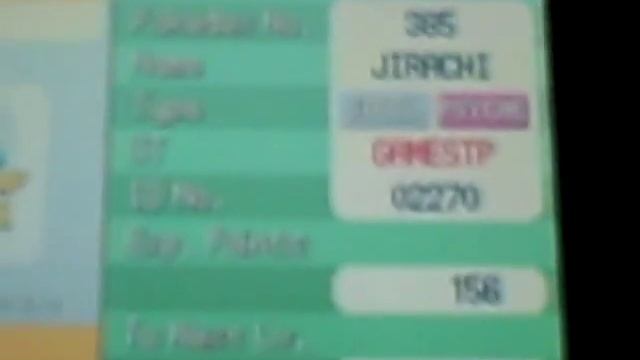 How to get JIRACHI for Pokemon Diamond/Pearl/Platinum! (Previous Event) смотреть онлайн