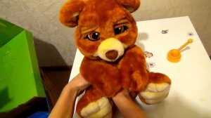 Медведь BRUNO интерактивный ТМ GIOCHI PREZIOSI распаковка. Bear BRUNO