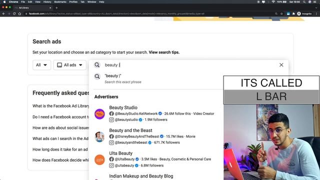 How To Search On Facebook Ad Library By Multiple Keywords смотреть онлайн