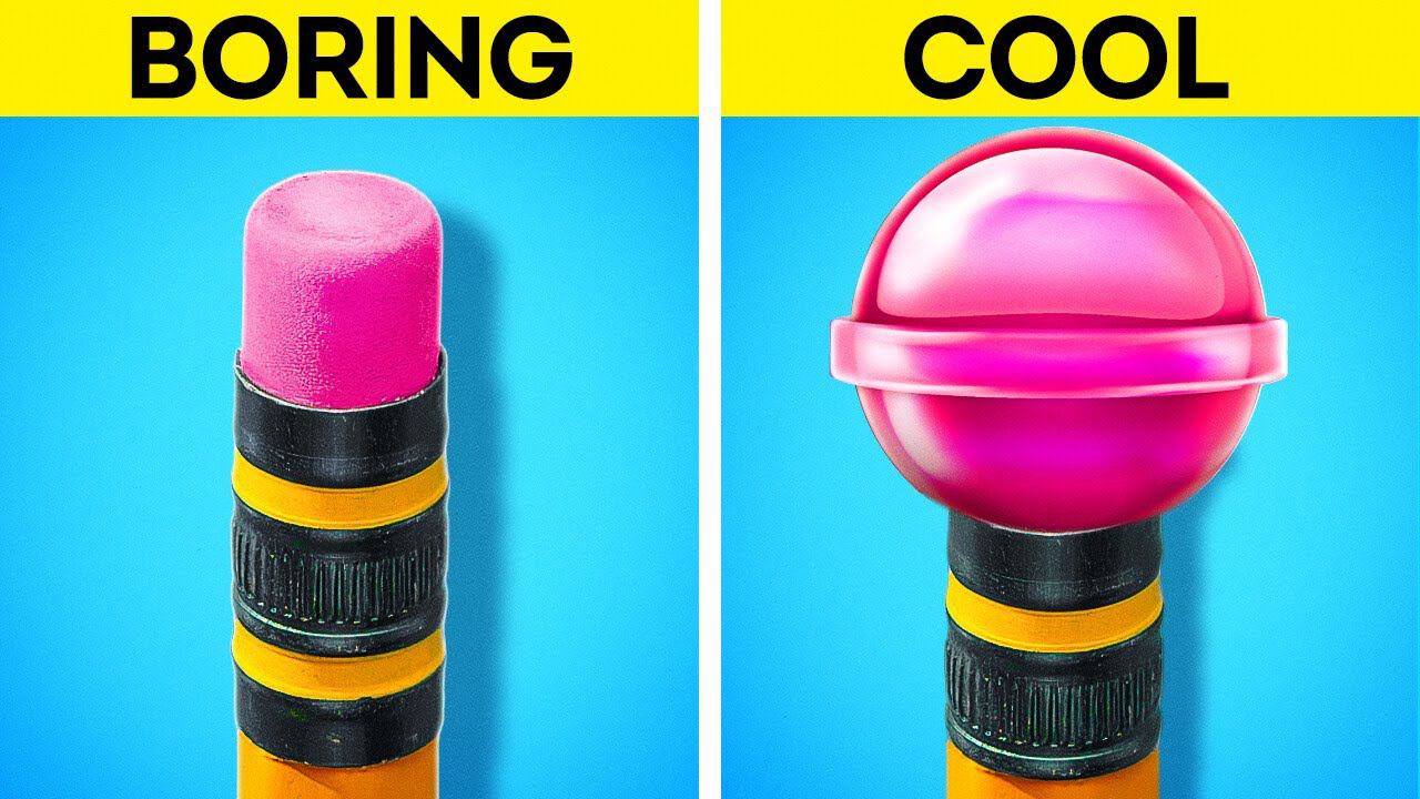 ТАЩИТЬ КОНФЕТЫ В ШКОЛУ КАК ПРОФИ + ГЕНИАЛЬНЫЕ ШКОЛЬНЫЕ ЛАЙФХАКИ!