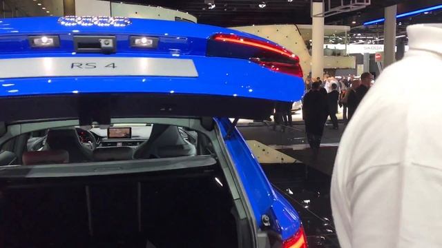 Audi RS4 Avant 2018 | LIVE al Salone di Francoforte 2017 смотреть онлайн