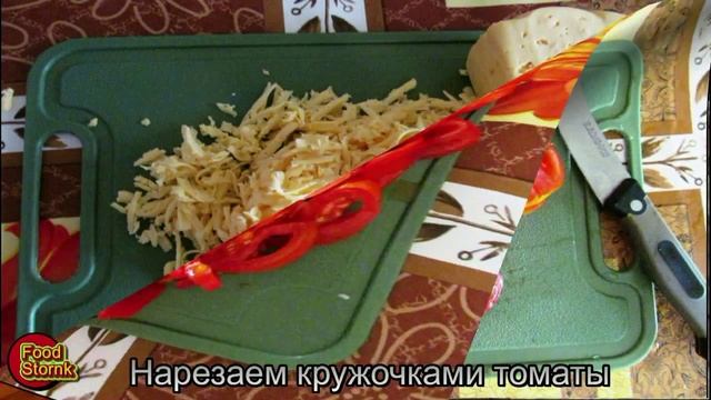 Быстрая домашняя супер-тонкая пицца с колбасой и томатами. Как приготовить тонкую пиццу дома. смотреть онлайн