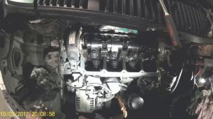 VW SHARAN РЕГУЛИРОВКА НАСОС ФОРСУНОК Adjustment of the injector pump