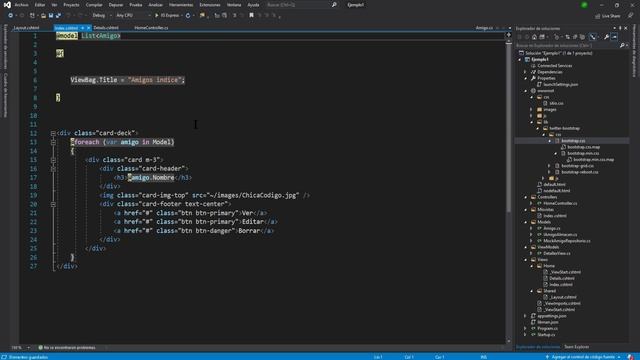 Curso .NET Core en C# - 22.Aprende como instalar Bootstrap- Visual Studio 2019 смотреть онлайн