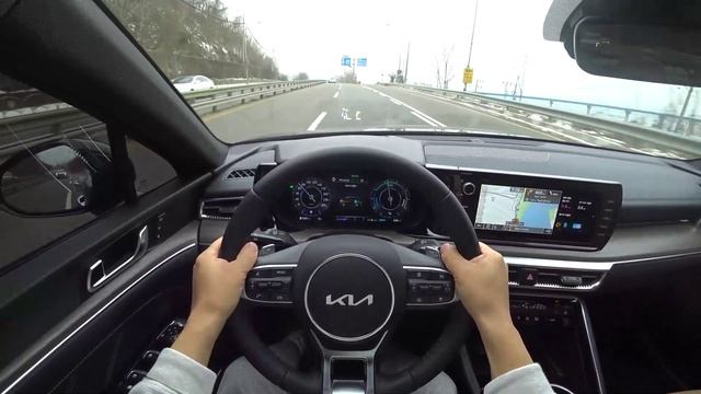2023 KIA K5 2.0 Hybrid FWD POV Drive