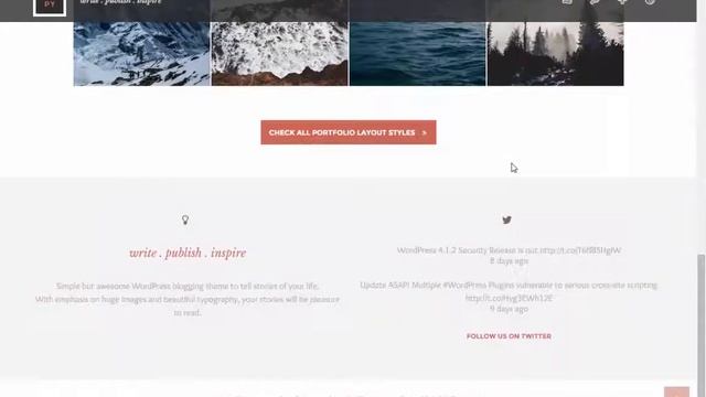 Kopy WP - Simply a Blog WordPress Theme смотреть онлайн