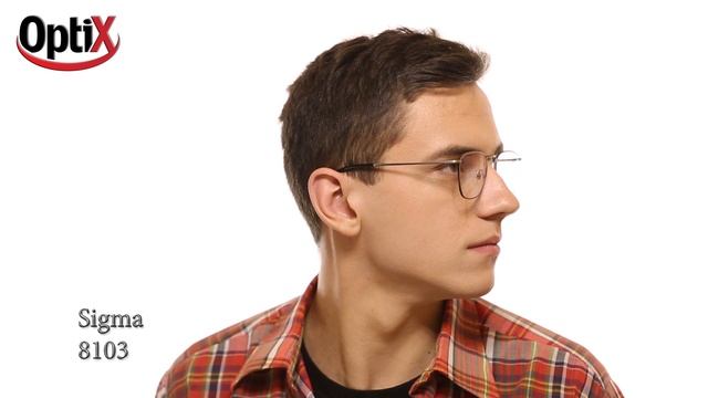 Очки Sigma 8103 в стильной металлической оправе смотреть онлайн