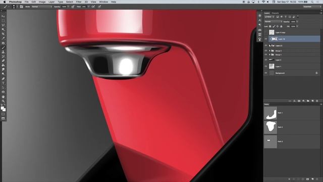 SKETCH-IT! #03 • Espresso machine rendering смотреть онлайн
