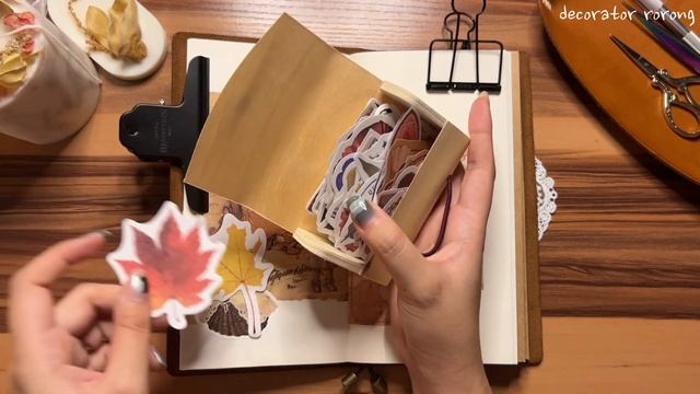 ?올해 마지막 단풍놀이? | #scrapbooking #vintagejournal смотреть онлайн