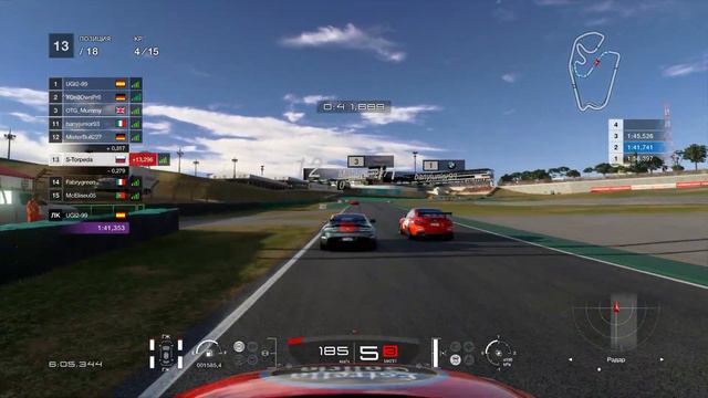 Gran Turismo Sport идиоты на трассе смотреть онлайн