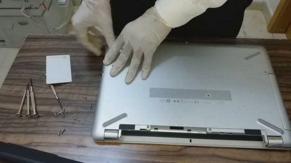 HP 7265NGW (HP 15-bs123ne) CD Drive / RAM / HDD - Disassembly Tutorial Guide