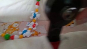 Снятие копюшона с коляски для стирки