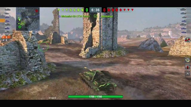 T30 & WT auf Pz. IV World of Tanks Blitz смотреть онлайн