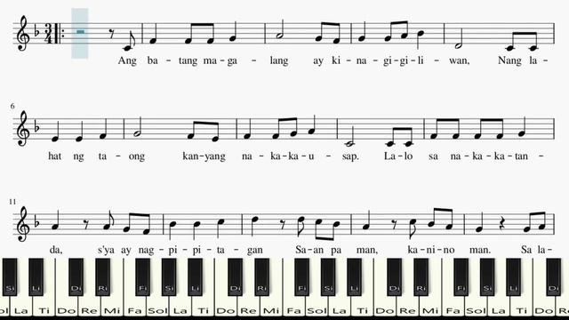 Batang Magalang | Rhythmic Pattern sa 3/4 Time Signature смотреть онлайн