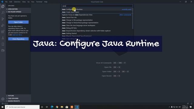 Configurar VISUAL STUDIO CODE para JAVA смотреть онлайн