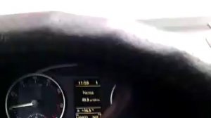 Skoda Octavia 1,8TSI CDAB Холодный запуск и прогрев зимой.