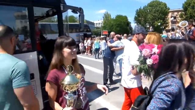 Херсон. 22.05.18. Встреча участников открытого чемпионата Европы по киокушин каратэ в Польше смотреть онлайн