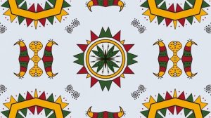 Русский народный орнамент 15. Бесплатный футаж. Зацикленное видео.