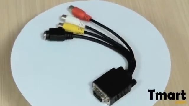 2.79 -VGA to S-Video 3 RCA TV AV Converter Cable смотреть онлайн