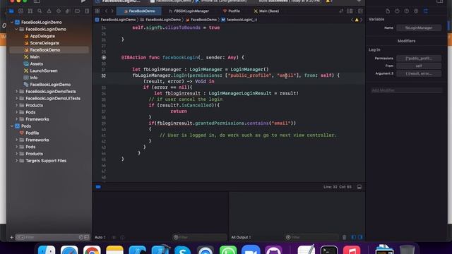 Facebook Login for iOS смотреть онлайн