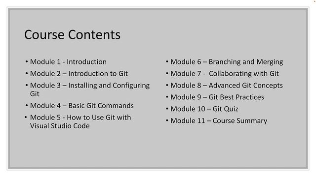 Git For Programmers - Course Overview смотреть онлайн