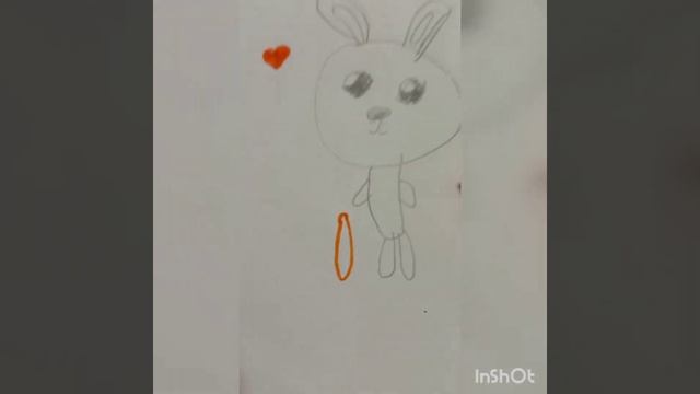 Как нарисовать зайчика?? смотреть онлайн