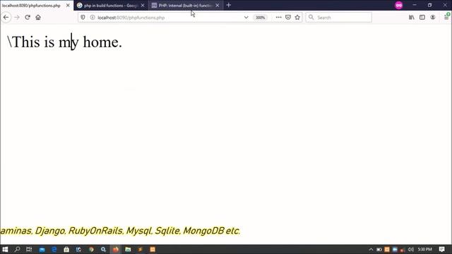 PHP built in functions Part-01 | Addcslashes ( ) смотреть онлайн