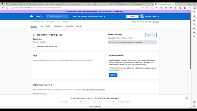 Developing .Net 7 apps with Docker | Building Docker Images for .NET Core Apps | docker hub | Part смотреть онлайн