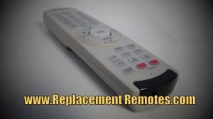 Panasonic N2QAGB000024 Projector Remote - www.ReplacementRemotes.com